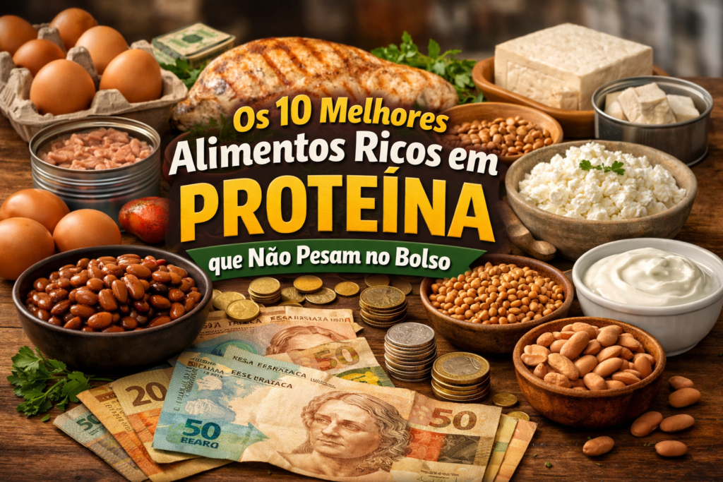 Alimentos ricos em proteína baratos