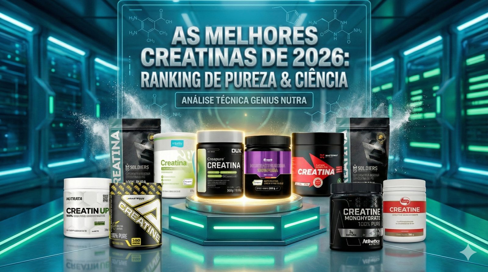 As 10 Creatinas Mais Puras do Brasil em 2026: O Ranking Definitivo ...