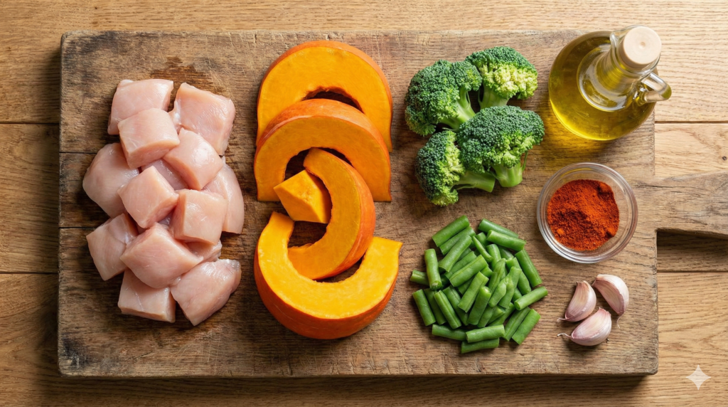 Ingredientes frescos e naturais são a base de uma marmita saudável e saborosa.