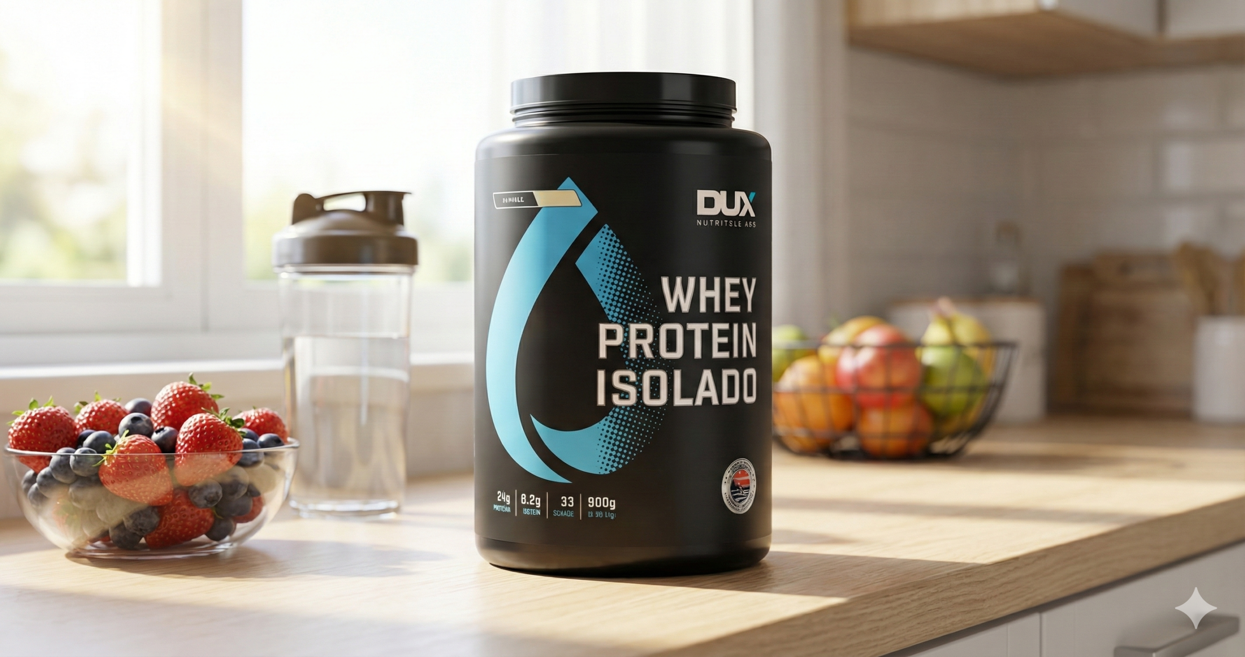Whey Protein Isolado e Hidrolisado Dux