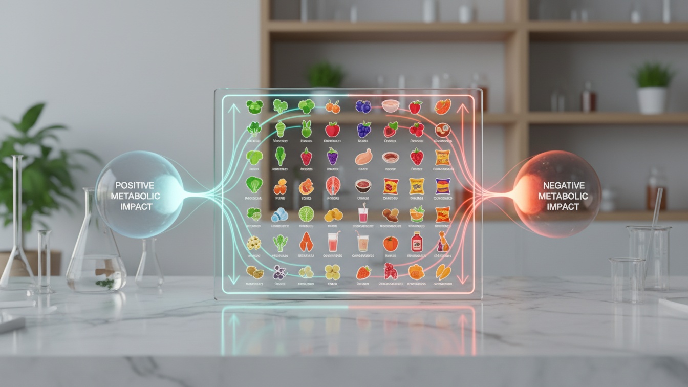 alimentos permitidos no Jejum Metabólico - Tabela de Impacto Metabólico por Alimento