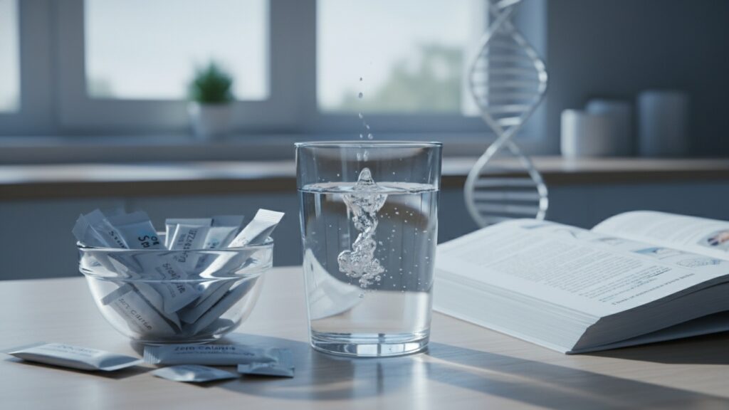 Adoçante quebra jejum intermitente