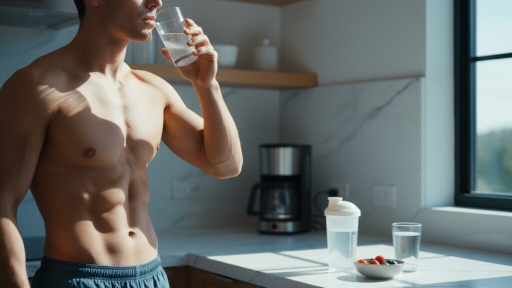 Posso tomar creatina em jejum?