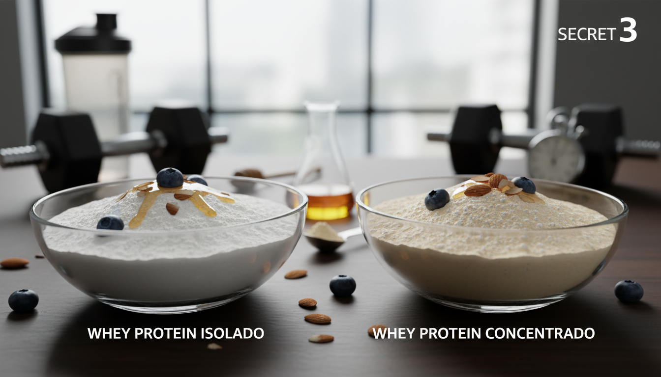 Whey Protein Isolado ou Concentrado