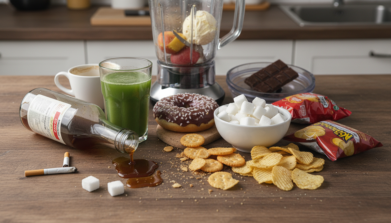 sucos detox para desinchar