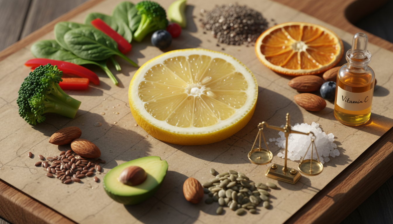 Água com limão em jejum