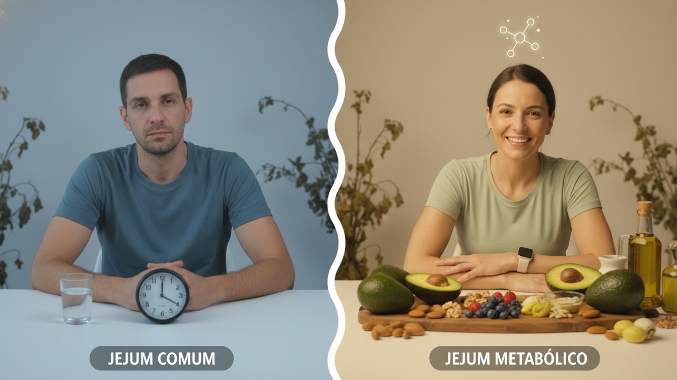 Jejum Metabólico - A Diferença entre Jejum Comum e Jejum Metabólico