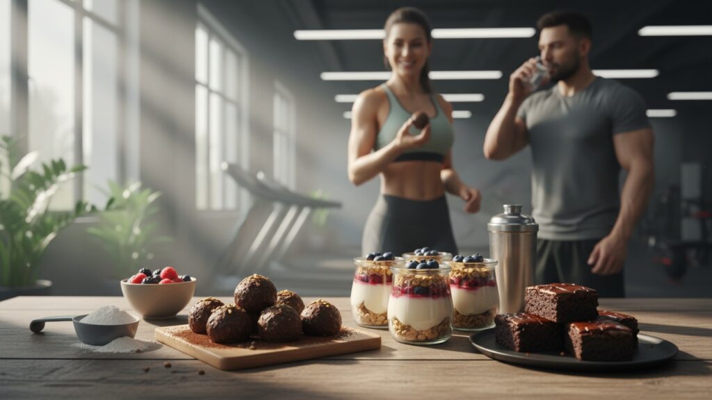 Doces Fit com Whey Protein