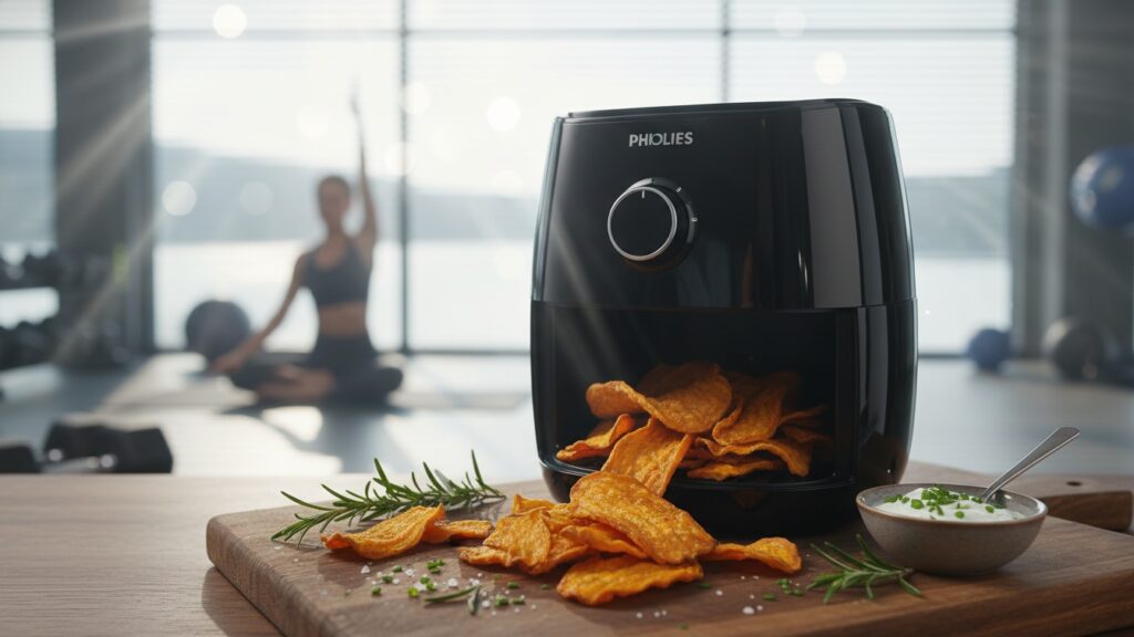 Como fazer batata doce crocante na Airfryer (Chips)