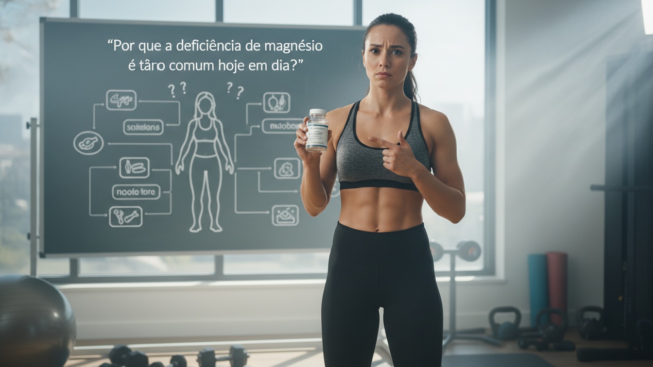 Por que a deficiência de magnésio é tão comum hoje em dia?