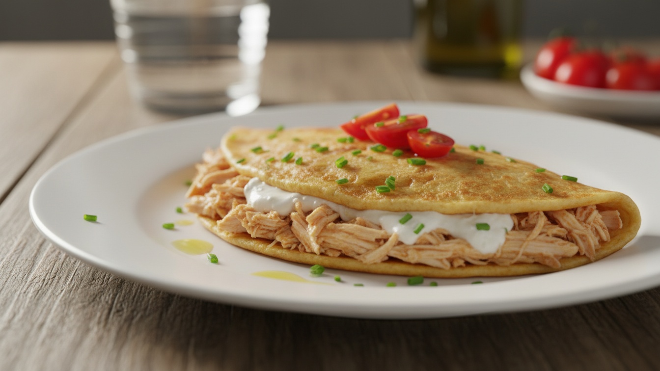 Crepioca de Frango com Requeijão (A Clássica Maromba)