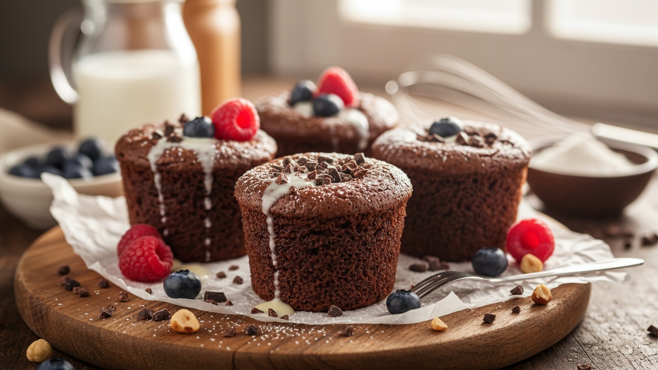 4. Brownie de Caneca Fit na Airfryer (O Doce 