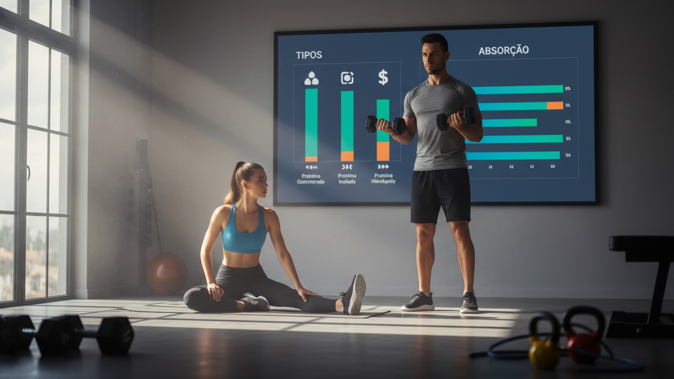 Tabela Técnica: Comparativo de Tipos e Absorção