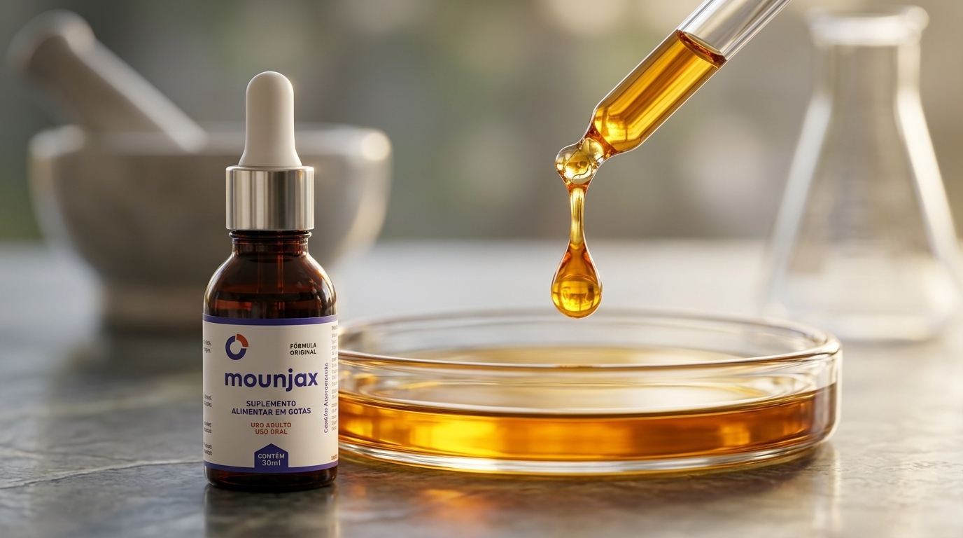 A tecnologia sublingual do Mounjax permite absorção imediata dos nutrientes sem perda gástrica.