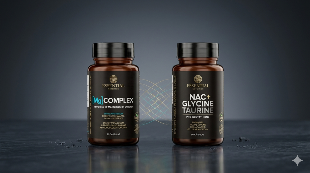 benefícios NAC e Magnésio