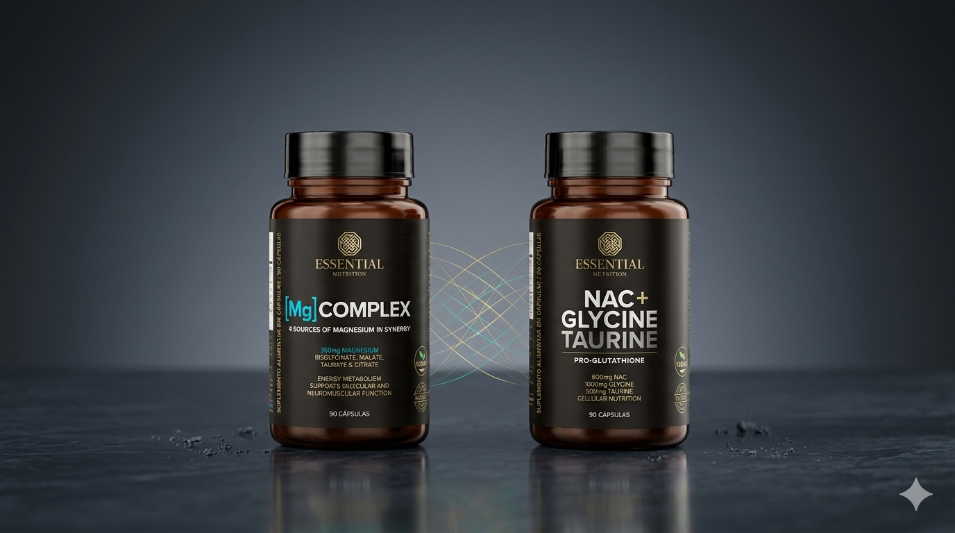 benefícios NAC e Magnésio