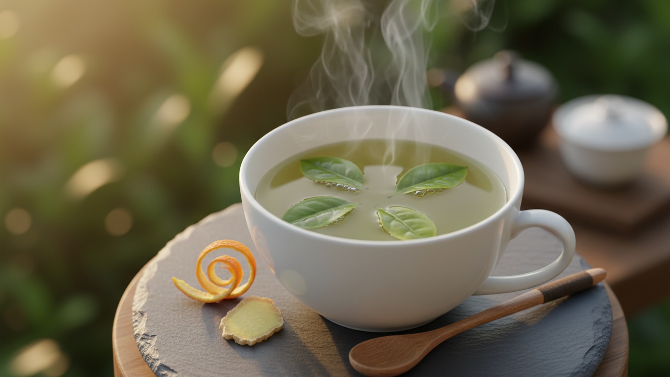 5. Chá Verde (Camellia sinensis)