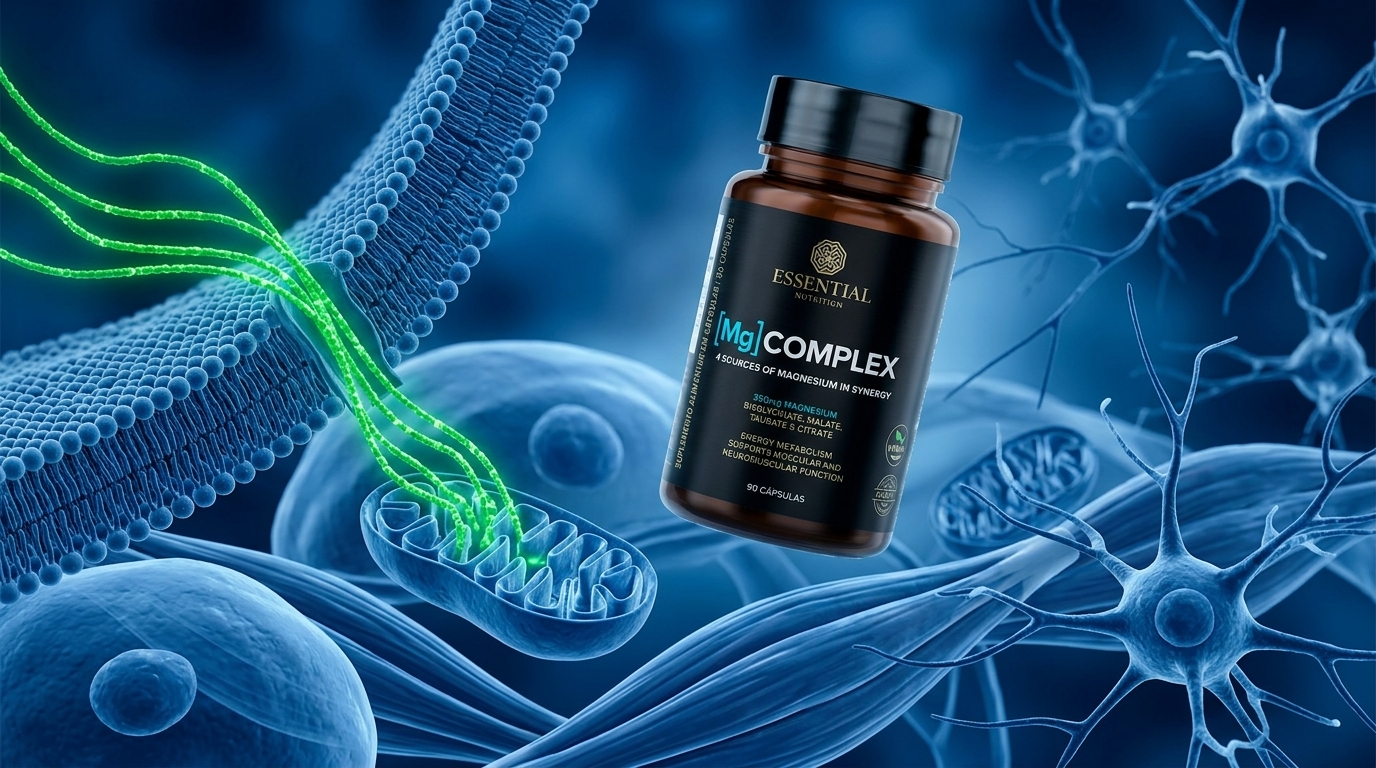 A deficiência de magnésio é o fator oculto por trás de episódios crônicos de insônia, fadiga celular e estresse muscular ininterrupto.