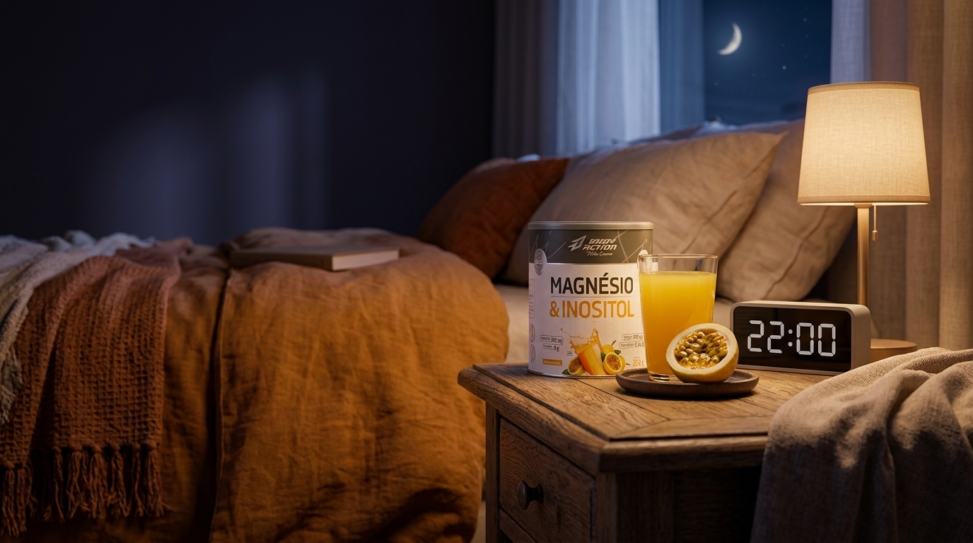 Com dosagens exatas de melatonina e taurina, a fórmula propõe uma transição suave e contínua para as fases profundas do sono.