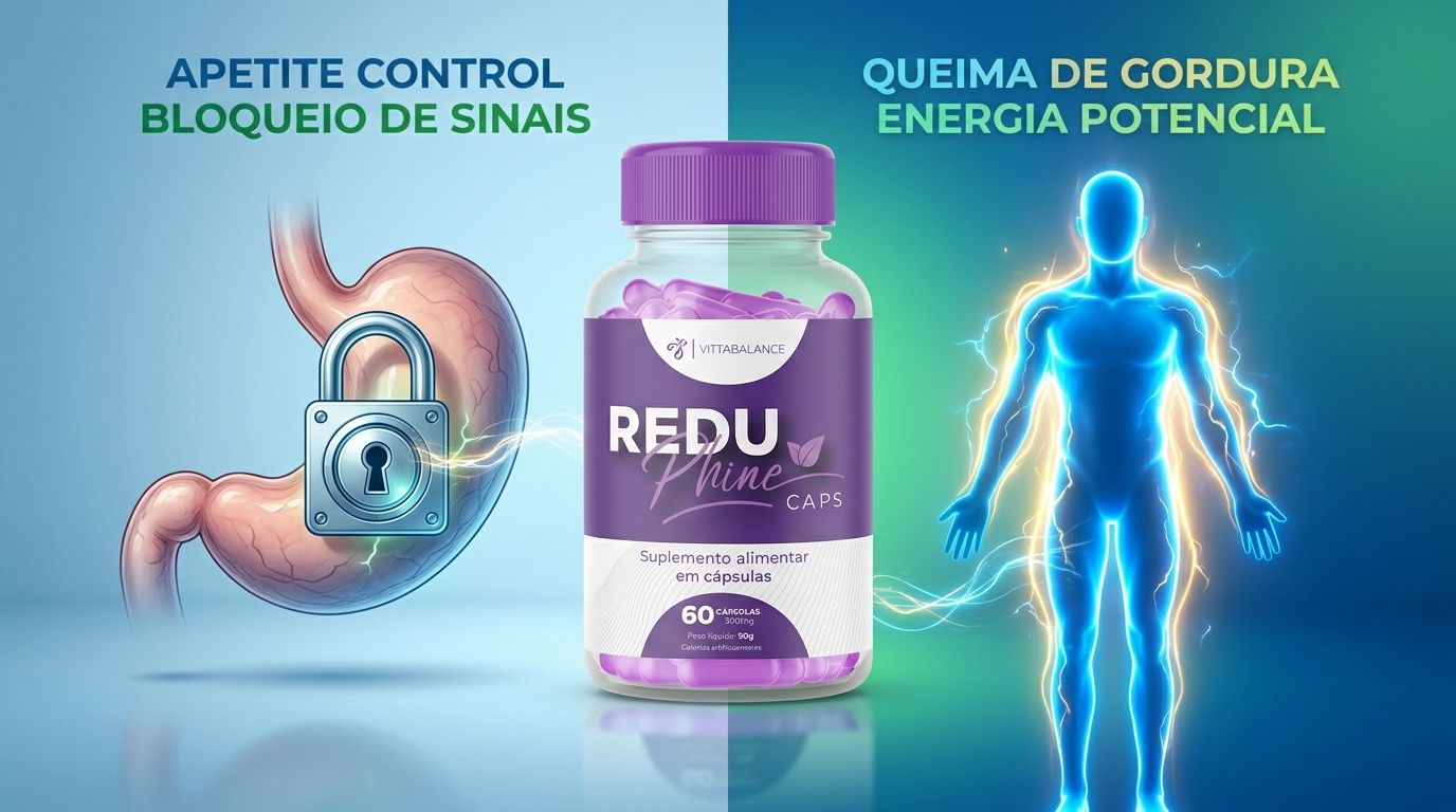 Como o ReduPhine Caps Atua no Organismo