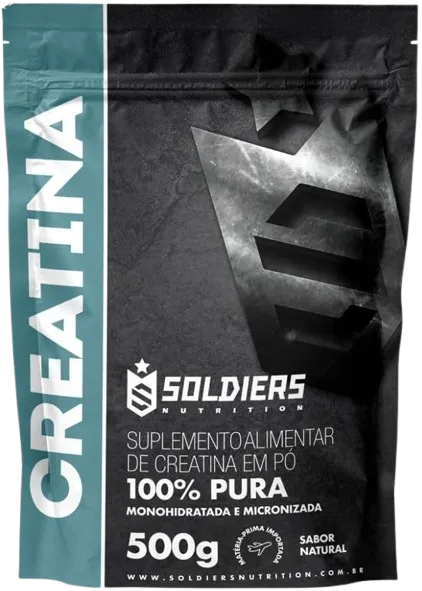 Creatina Monohidratada 500g - Soldiers Nutrition