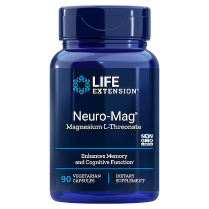 Neuro-Mag L-Treonato de Magnésio - Life Extension