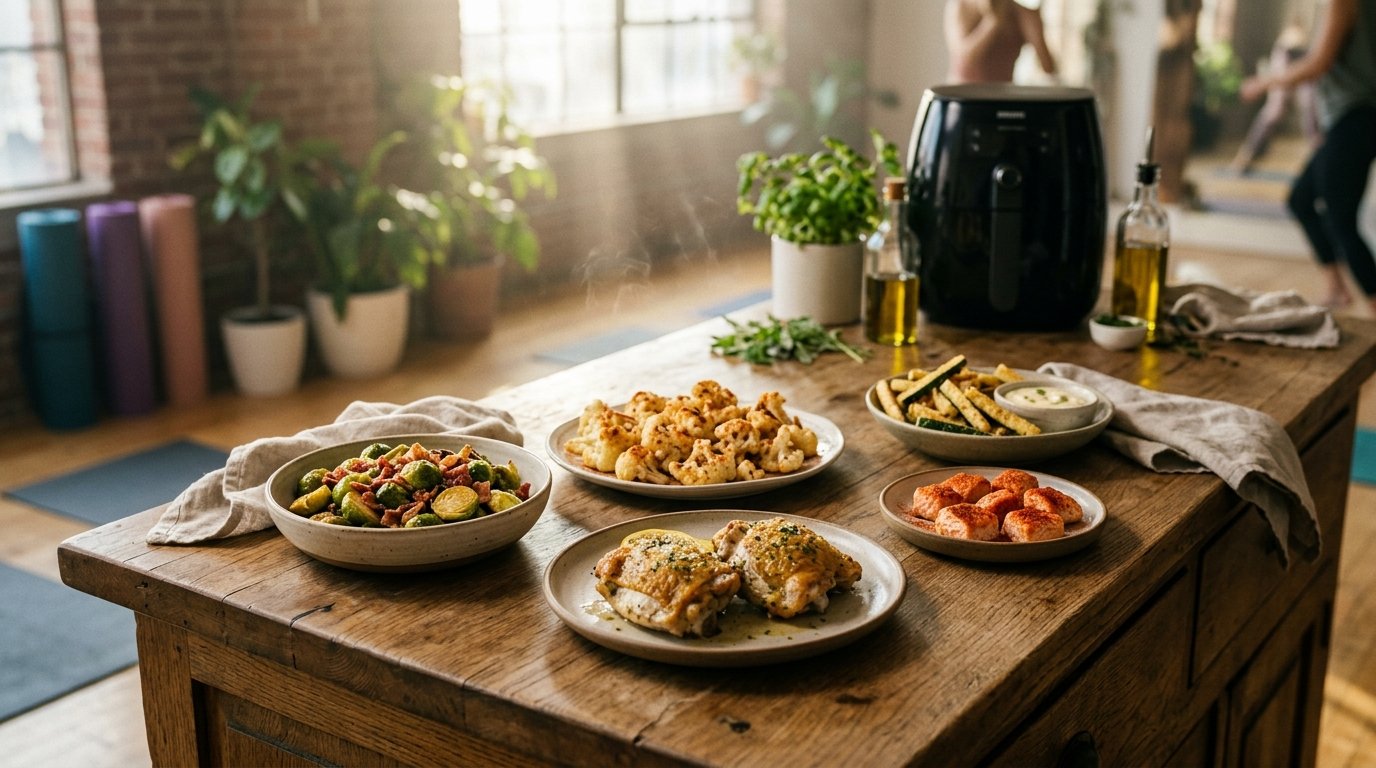 5 receitas Low-Carb Air Fryer